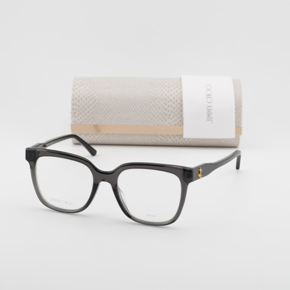 Jimmy Choo JC 315/G 0KB7 00 Square Eyeglasses - Dark Grey 51mm